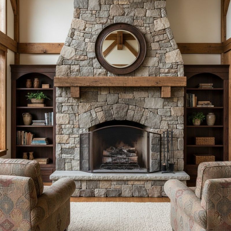 Fireplace Shelf Mounting